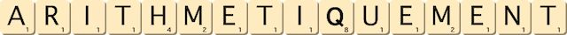 arithmetiquement arithmetiquement