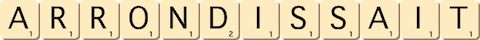 arrondissait