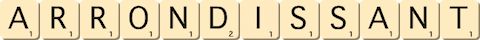 arrondissant