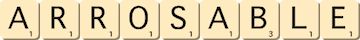 arrosable