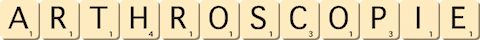 arthroscopie arthroscopie