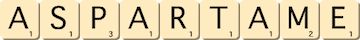 aspartame aspartame