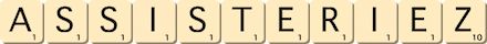 assisteriez assisteriez