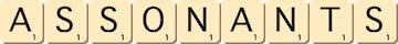 assonants assonants