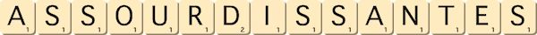 assourdissantes assourdissantes