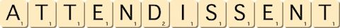 attendissent attendissent