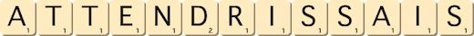 attendrissais