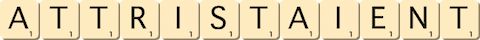 attristaient attristaient