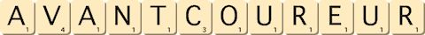 avant-coureur avant-coureur