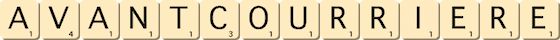 avant-courriere avant-courriere