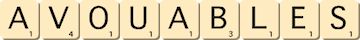 avouables avouables