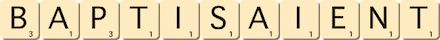 baptisaient baptisaient