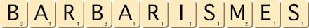 barbarismes barbarismes