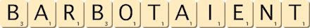 barbotaient barbotaient