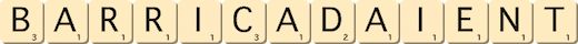 barricadaient barricadaient