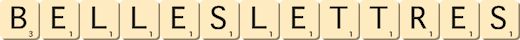 belles-lettres belles-lettres