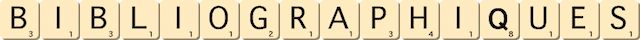 bibliographiques bibliographiques
