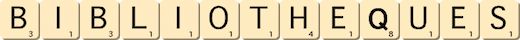 bibliotheques bibliotheques