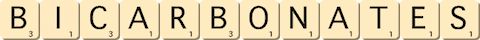 bicarbonates bicarbonates