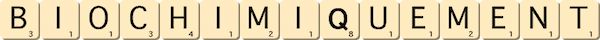 biochimiquement biochimiquement