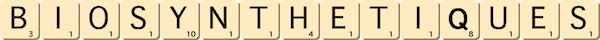 biosynthetiques biosynthetiques