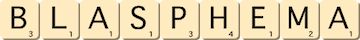 blasphema blasphema