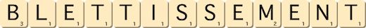 blettissement