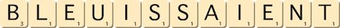 bleuissaient