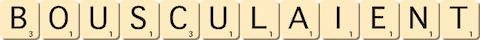 bousculaient