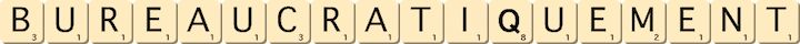 bureaucratiquement bureaucratiquement
