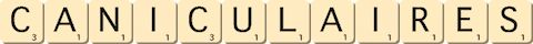 caniculaires caniculaires