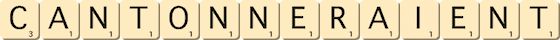 cantonneraient cantonneraient