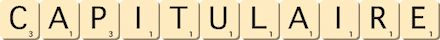 capitulaire capitulaire