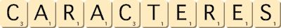 caracteres caracteres