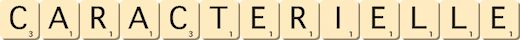 caracterielle caracterielle