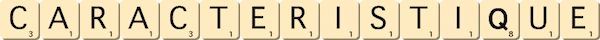 caracteristique