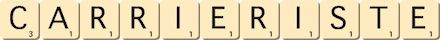 carrieriste carrieriste