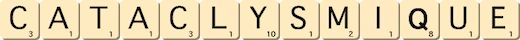 cataclysmique cataclysmique