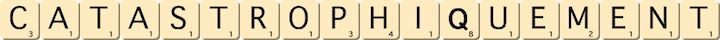 catastrophiquement catastrophiquement