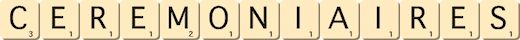 ceremoniaires ceremoniaires