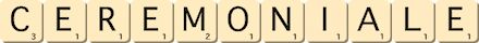 ceremoniale ceremoniale