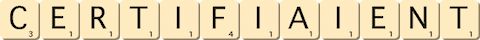 certifiaient certifiaient