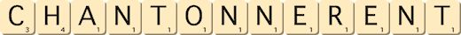 chantonnerent