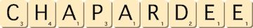 chapardee chapardee