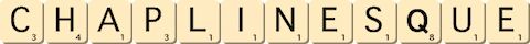 chaplinesque chaplinesque