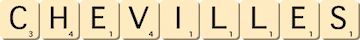 chevilles