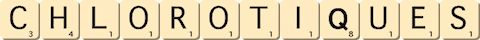 chlorotiques chlorotiques
