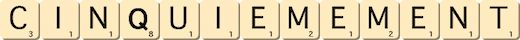 cinquiemement