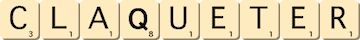claqueter