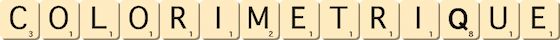 colorimetrique colorimetrique